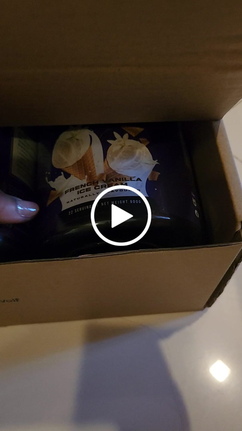 Customer video review of [900g Tub] PROTEIN THEORY - Absolute Blend (FRENCH VANILLA ICE CREAM)