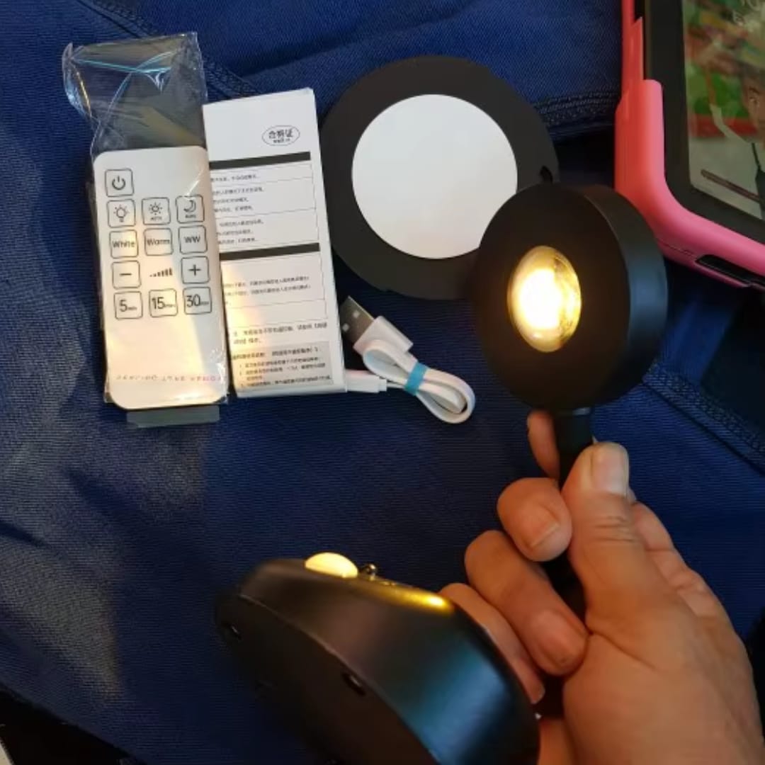 Customer photo review of Drahtloses LED Spot mit Bewegungssensor - Spark360