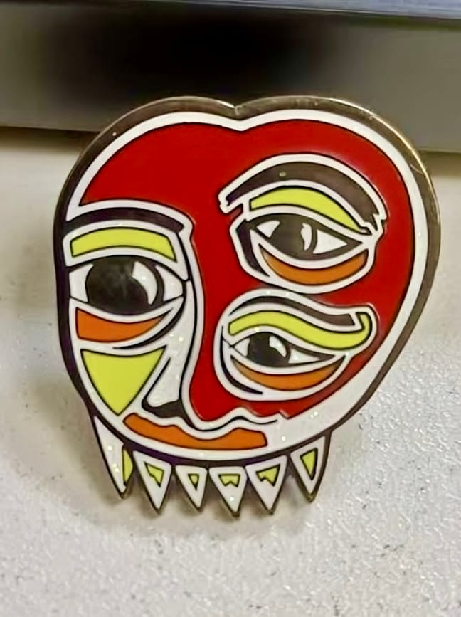 Customer photo review of Custom Enamel Pins