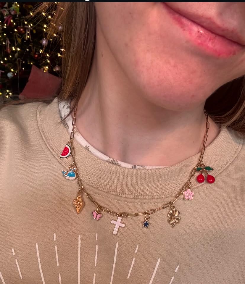 Customer photo review of FabuLove Charm Jewelry Kit