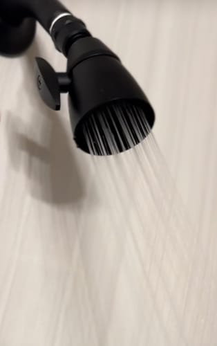 Customer photo review of 2 Inch Low Flow Shower Head