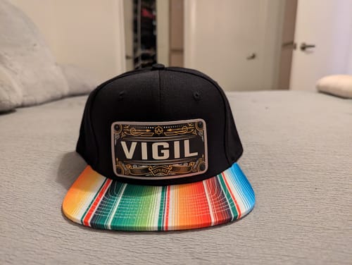 Customer photo review of Classic Sarape Hat Custom