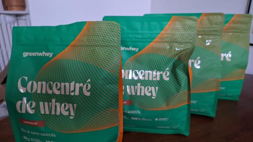 Customer photo review of Protéine de Whey Bio