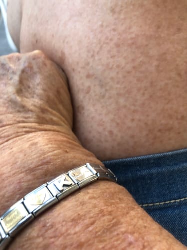 Mary-anne N. review of Nomination Composable Link Letter K, Silver image 1 out of 1