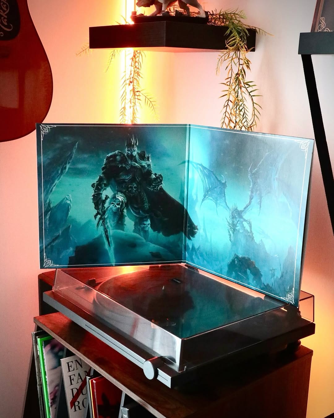 Customer photo review of Eiffel Record Player Stand