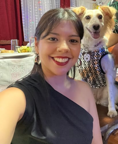 Customer photo review of TOP SARA NEGRO