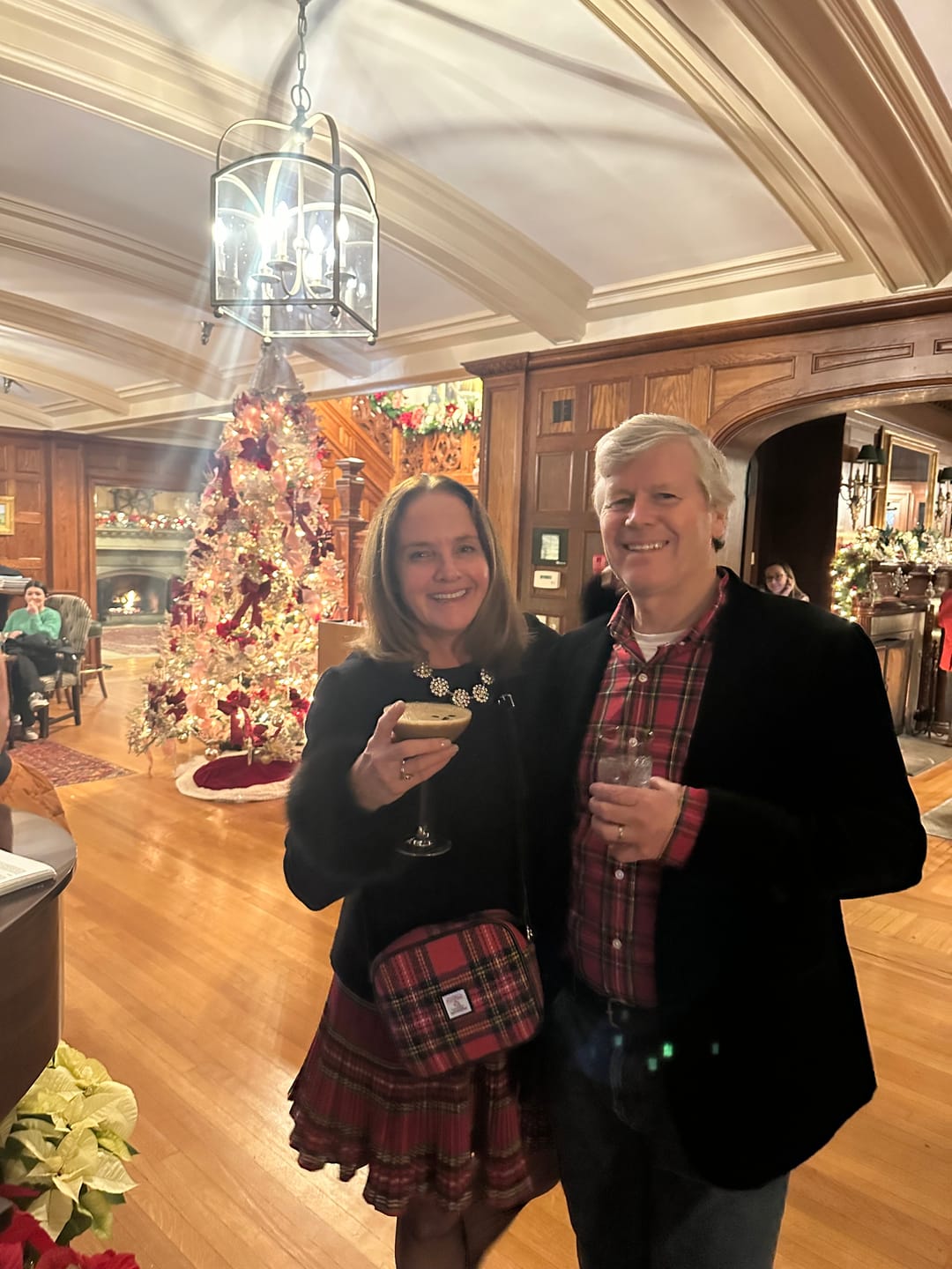 Customer photo review of Harris Tweed Mini Shoulder Bag