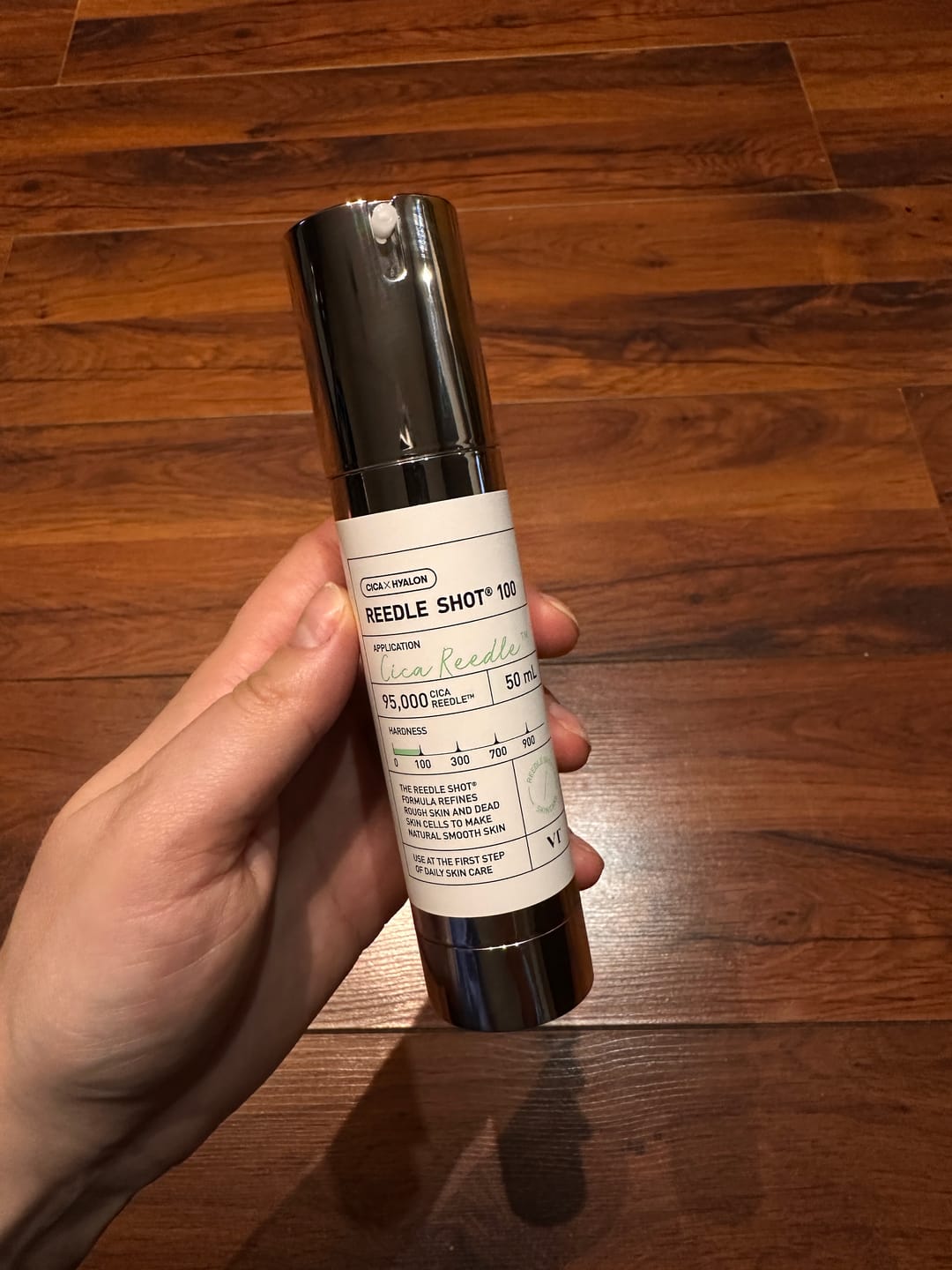 Customer photo review of Serums-būsteris ar mikroadatām VT Cosmetics Reedle Shot 100
