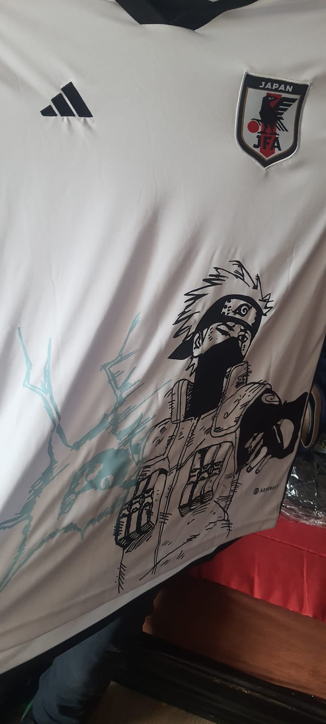 Customer photo review of MAILLOT JAPON 2022/23 - EXTERIEUR EDITION KAKASHI