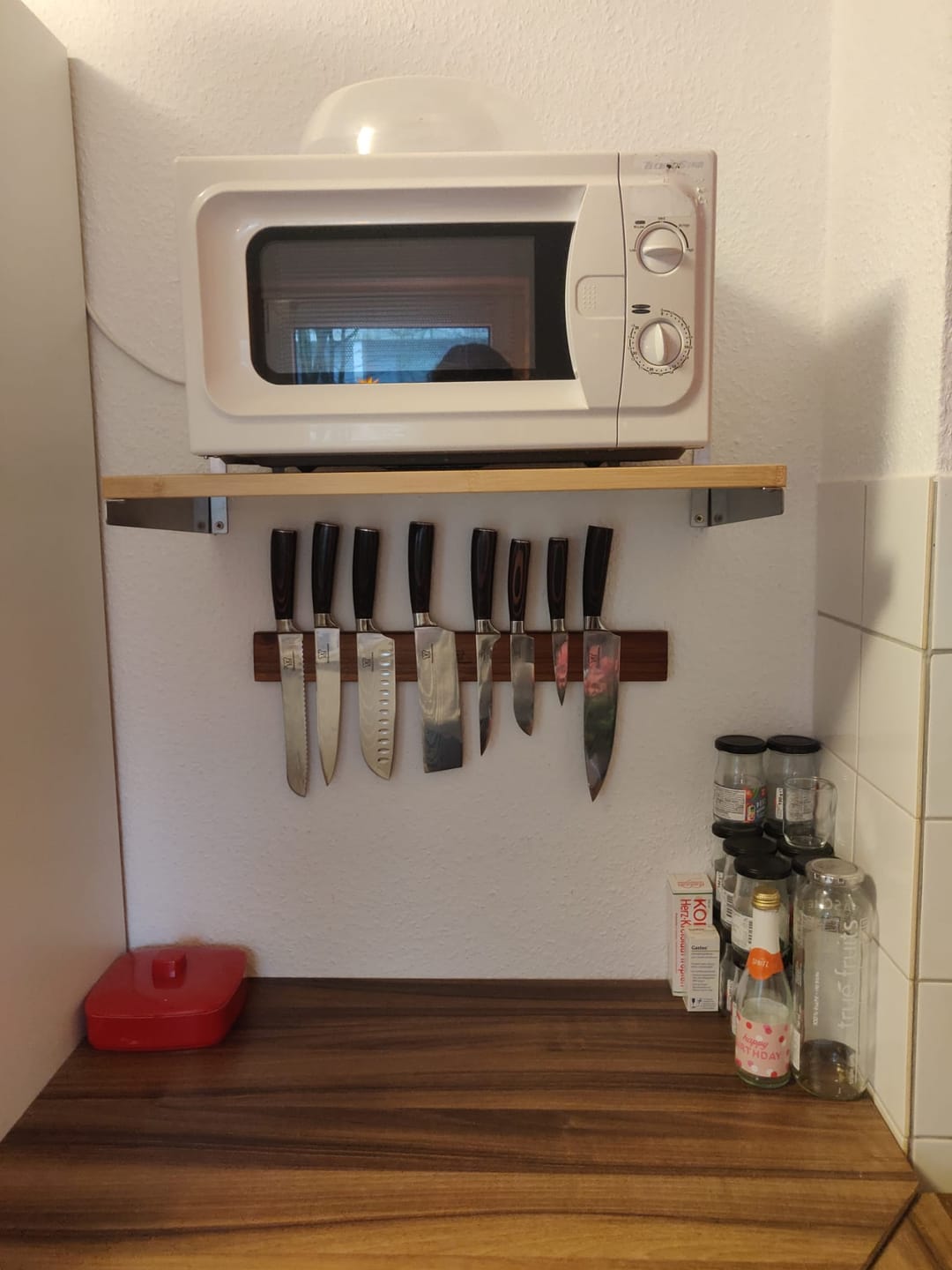 Customer photo review of Magnetische Holzleiste Kōyōju