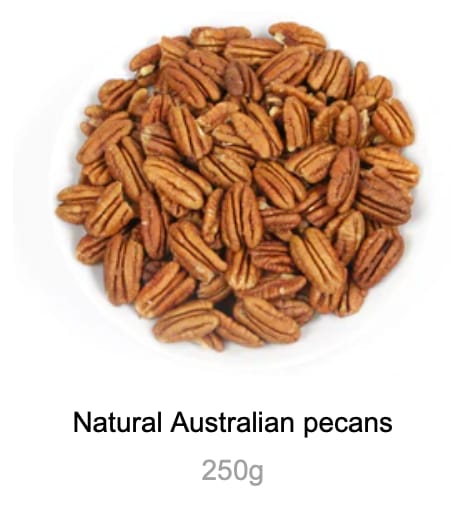 Customer photo review of Natural Australian pecans