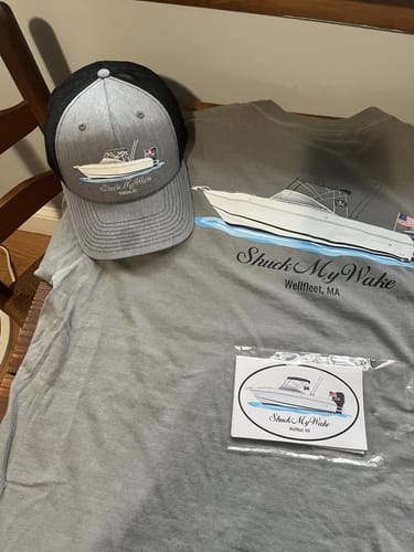 Customer photo review of Custom Digital Boat Artwork