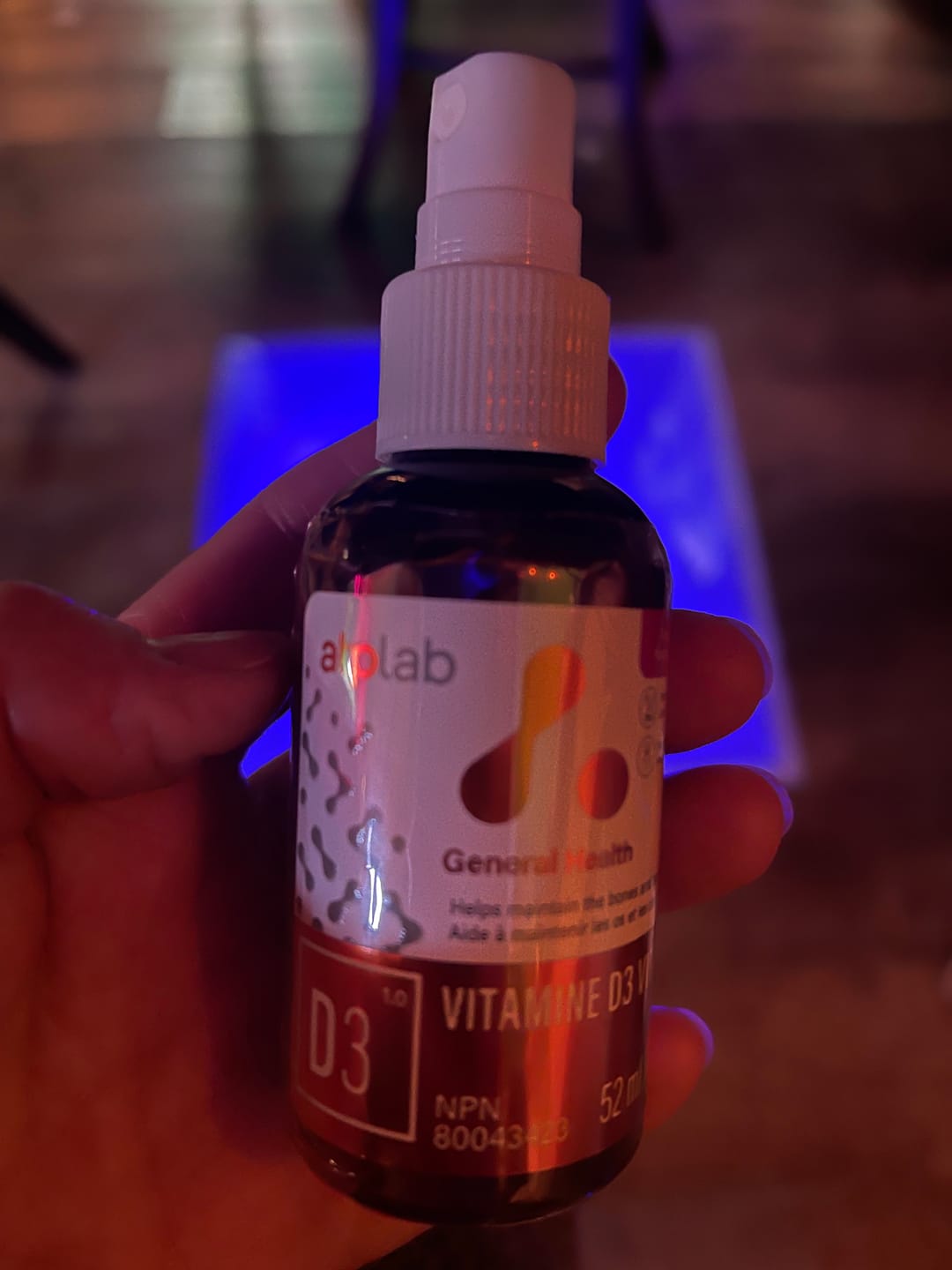 Customer photo review of ATP Lab - Vitamine D3 (vaporisateur) Punch aux fruits 52ml