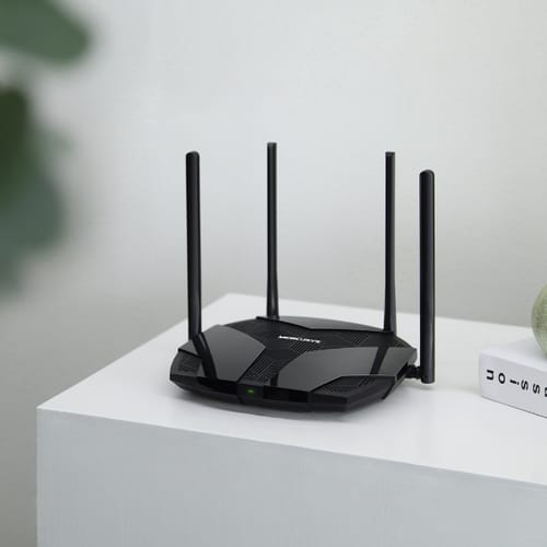 Customer photo review of Router Mercusys MR80X AX3000 Wi-Fi 6 Doble Banda con 4 Antenas