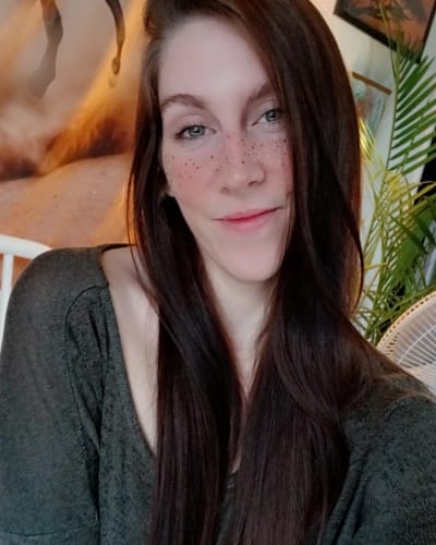 Customer photo review of Faux Freckles Makeup Patches