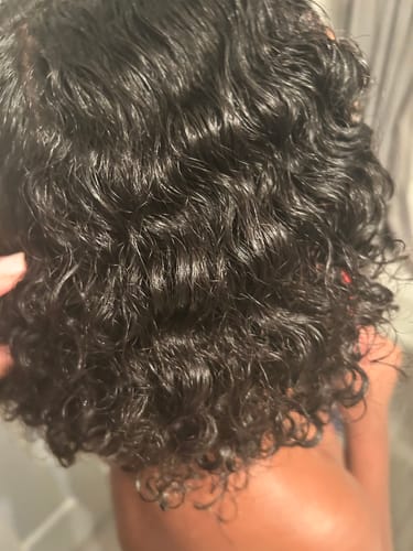 Customer photo review of NEW! Caribbean Cloud Water ⛅️ | Super light weight Loc, Braid, Twist and Loose hair Hydration Mist 8oz 12oz