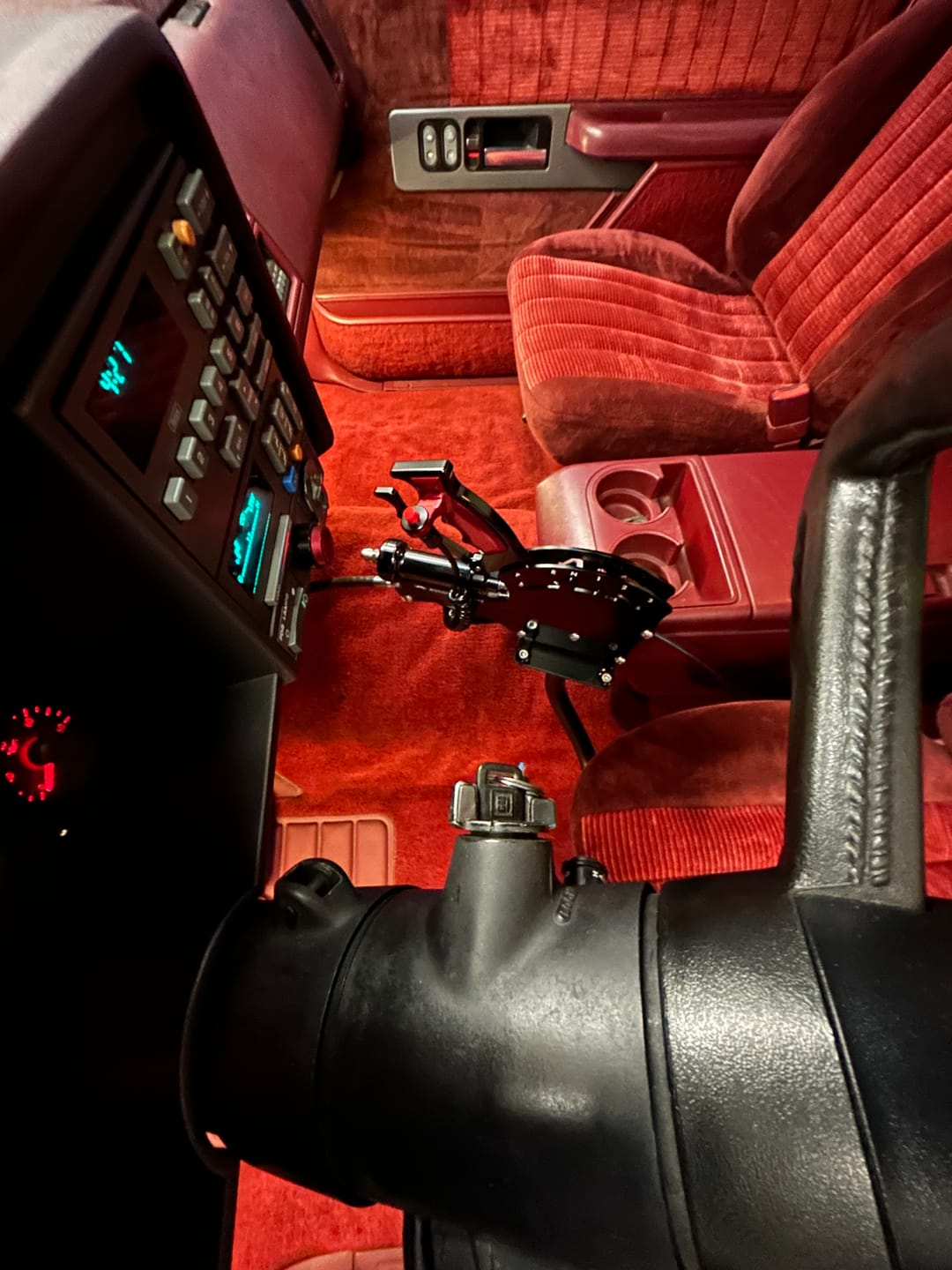 Customer photo review of Operator Button Billet Grip Insert Set Red 16-144-06 (Button Not Included)