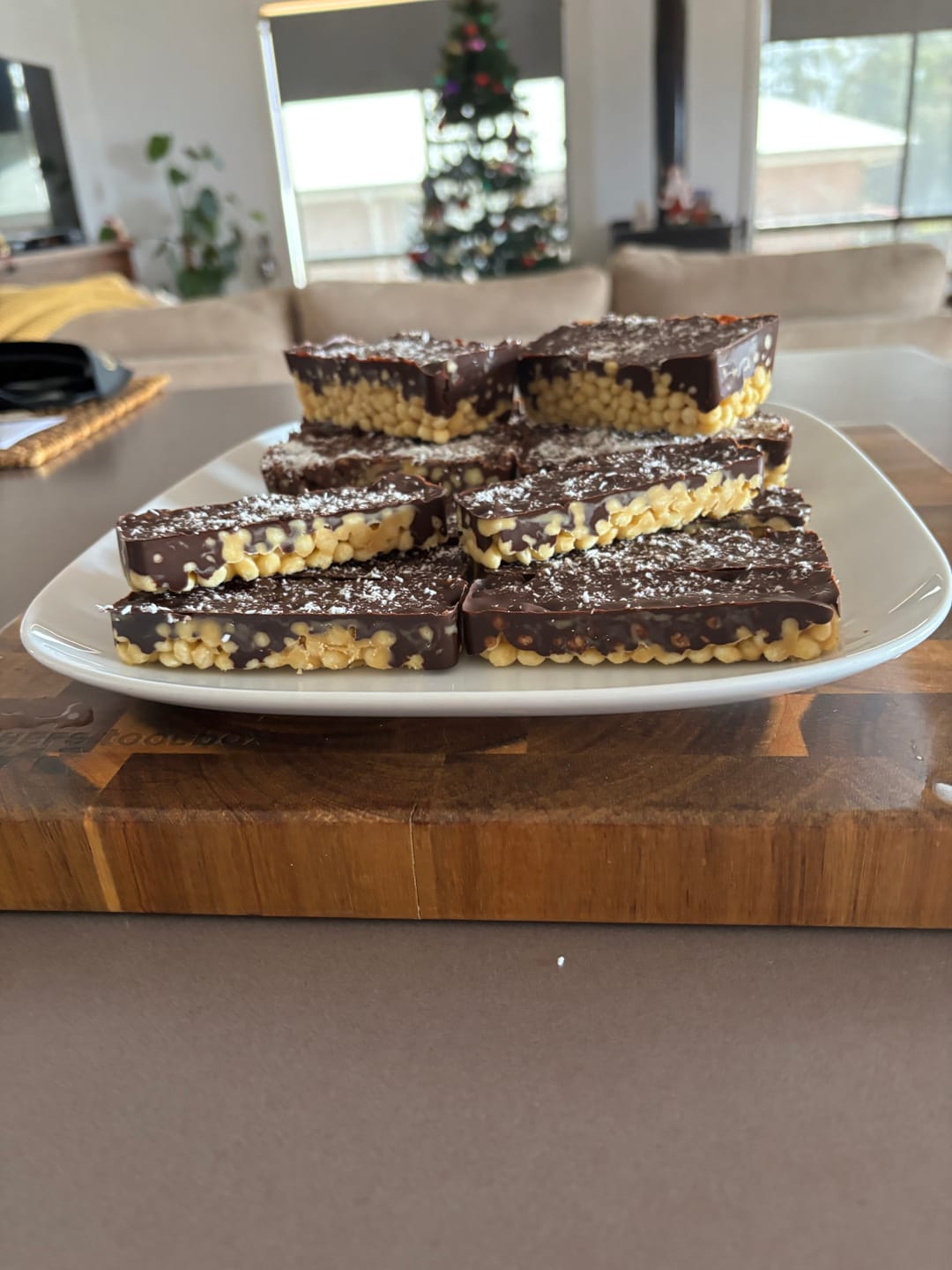 Customer photo review of Krumbsco Lunchbox Bites - Oven Size - Muesli Bar - Blueberry