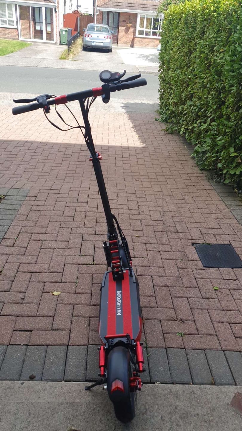 Customer photo review of KuKirin (Kugoo) M4 Pro Electric Scooter (18Ah)