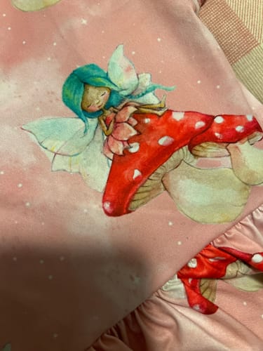 Customer photo review of PREORDER Garden Fairy Short Sleeve Frill Top (Ships w/c 19th Aug)