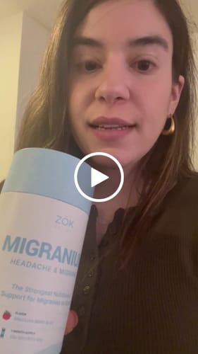 Customer video review of (VIP) Migranium - World's First Anti-Migraine Super Formula