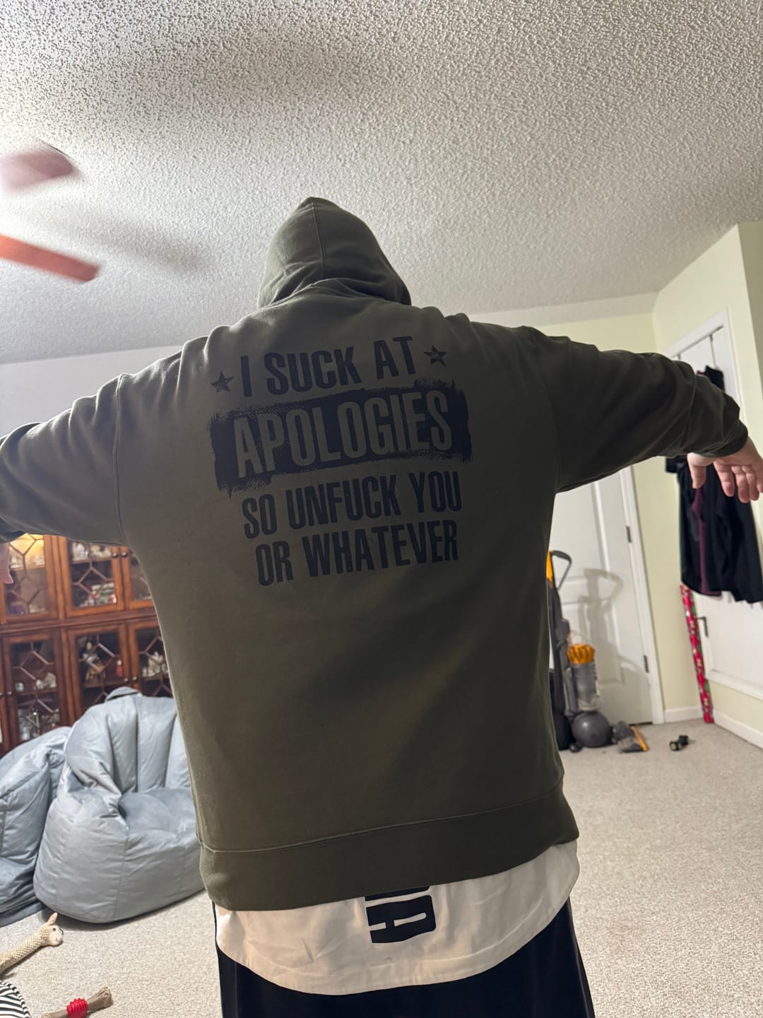 Customer photo review of I Suck at Apologies