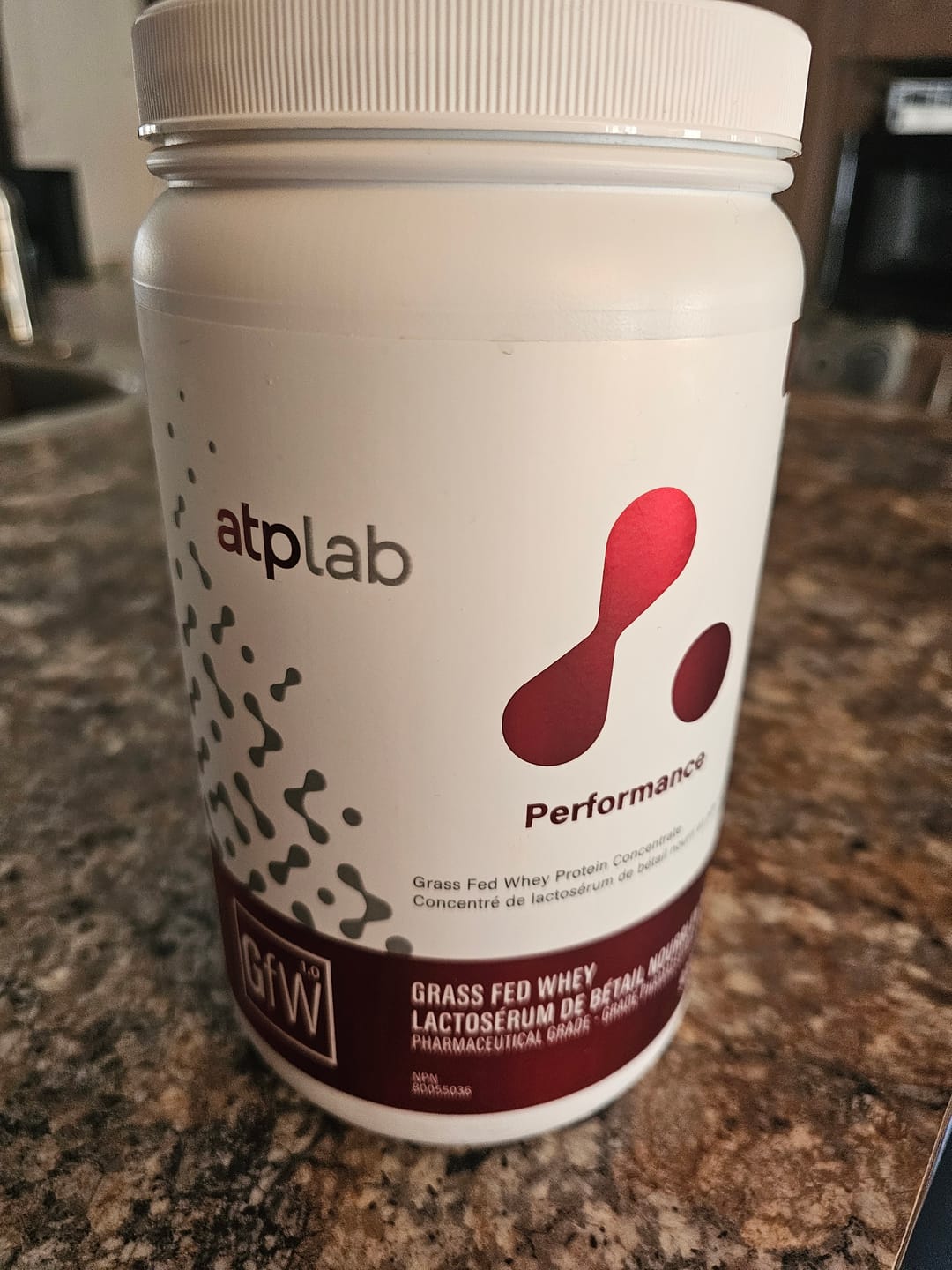 Customer photo review of ATP LAB - Grass Fed Whey 900g