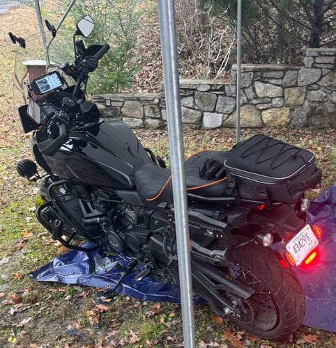 Customer photo review of Plug-&-Play Front T3 Turn Signal Upgrade Kit for Harley-Davidson Pan America 1250
