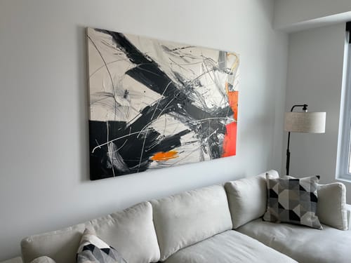 Customer review photo for Abstract Expressionist Art #AEA004