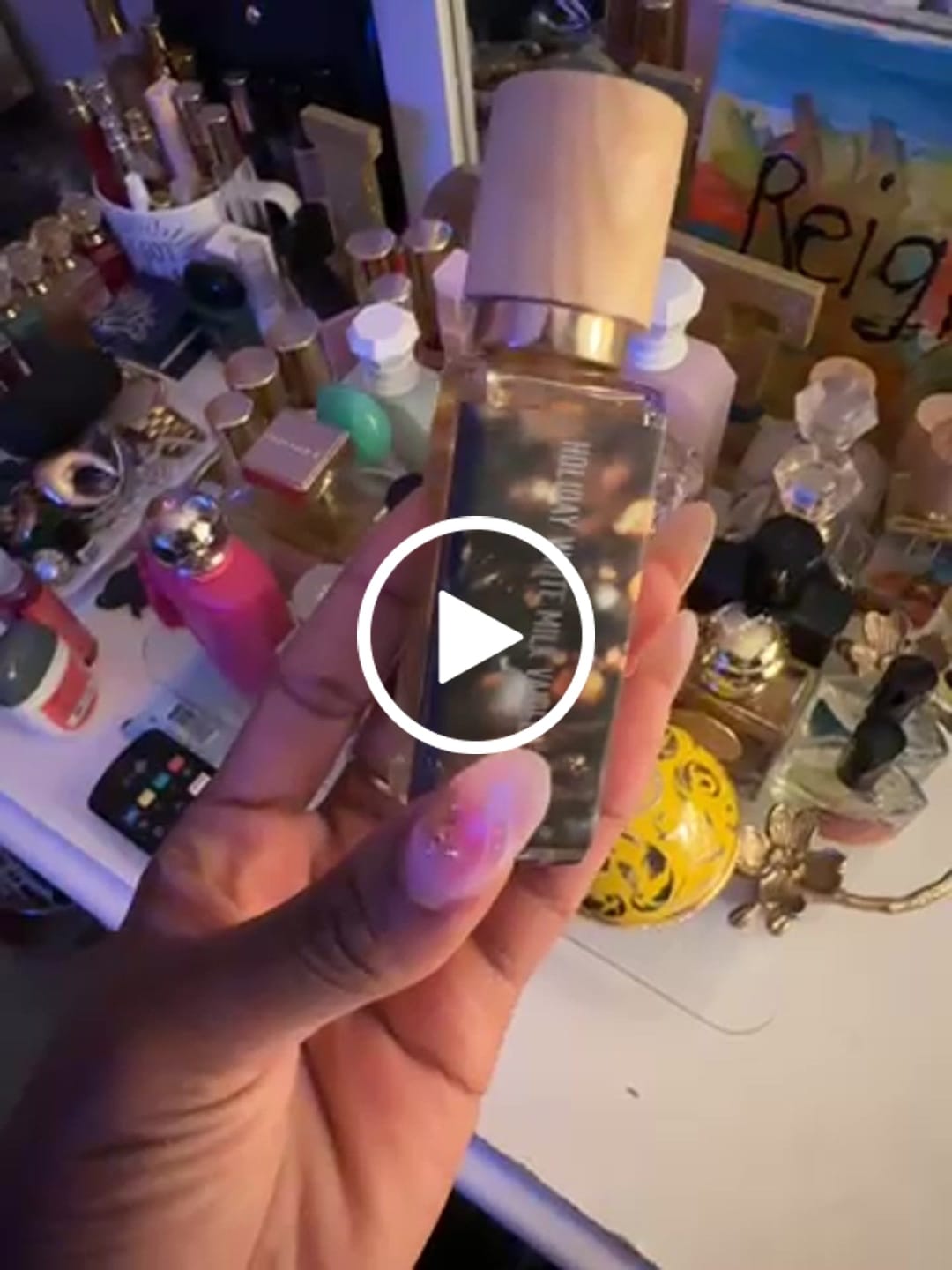 Customer video review of Holiday White Milk Vanilla Delight