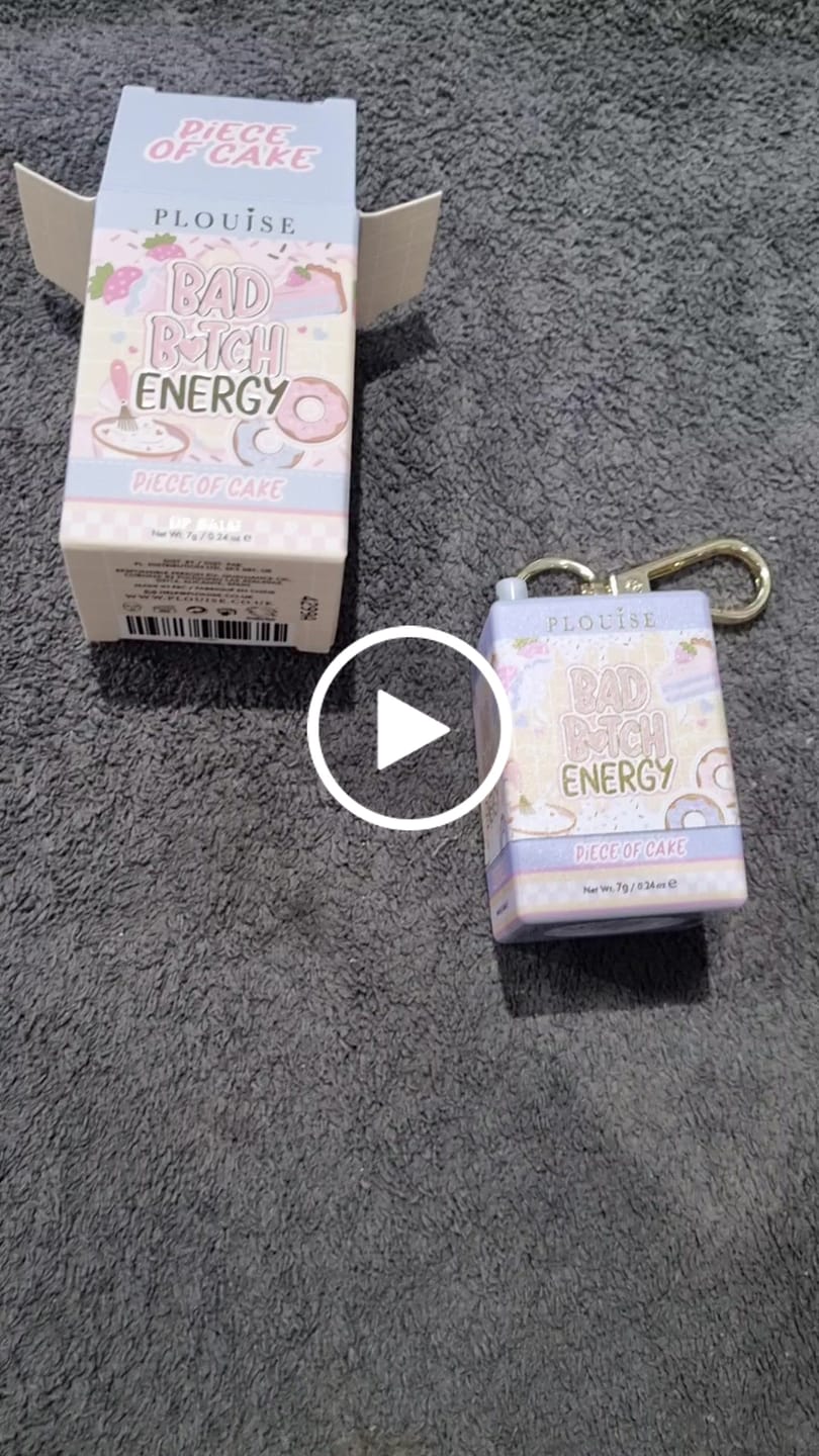 Customer video review of P. Louise Bad Bitch Energy Keychain Lip Balm