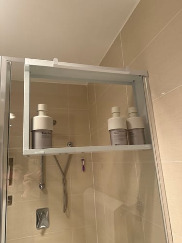 Customer photo review of Shower Shelf Caddy