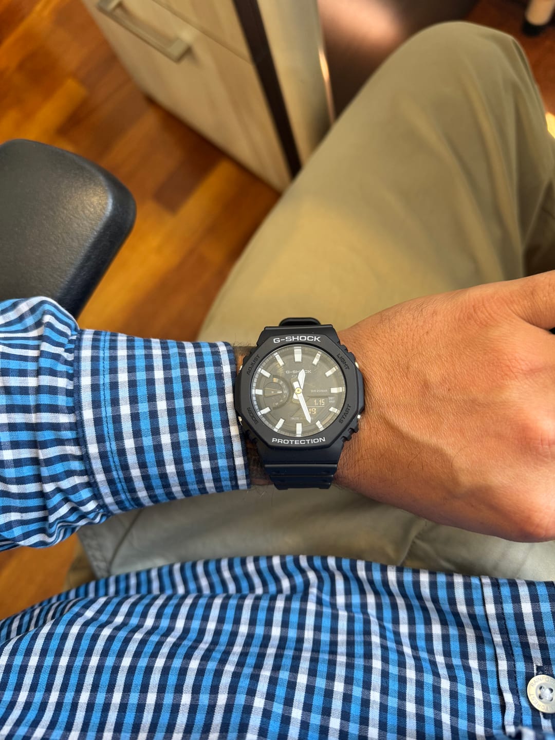 Customer photo review of Reloj Casio G-Shock Royal Oak "Casioak" GA-2100-1ADR Carbon Core Negro