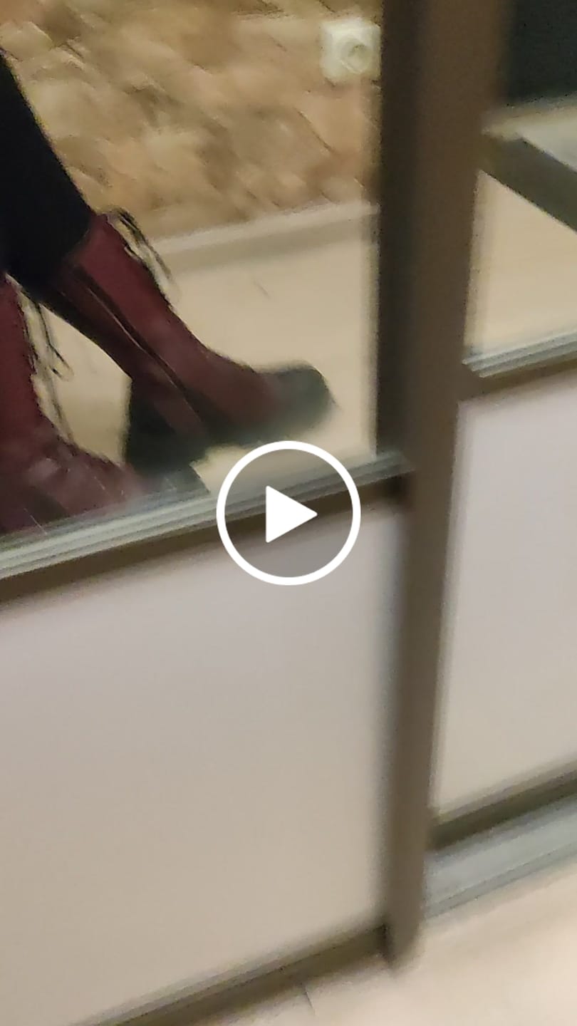 Customer video review of "Lace Up Boots"
