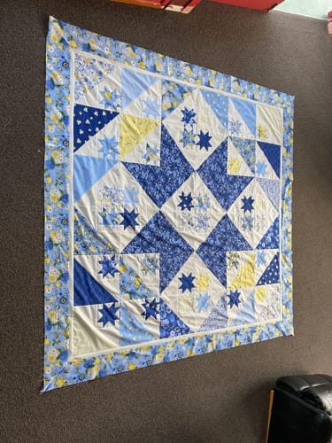 Customer photo review of Block Of The Month - Sunshine Blooms