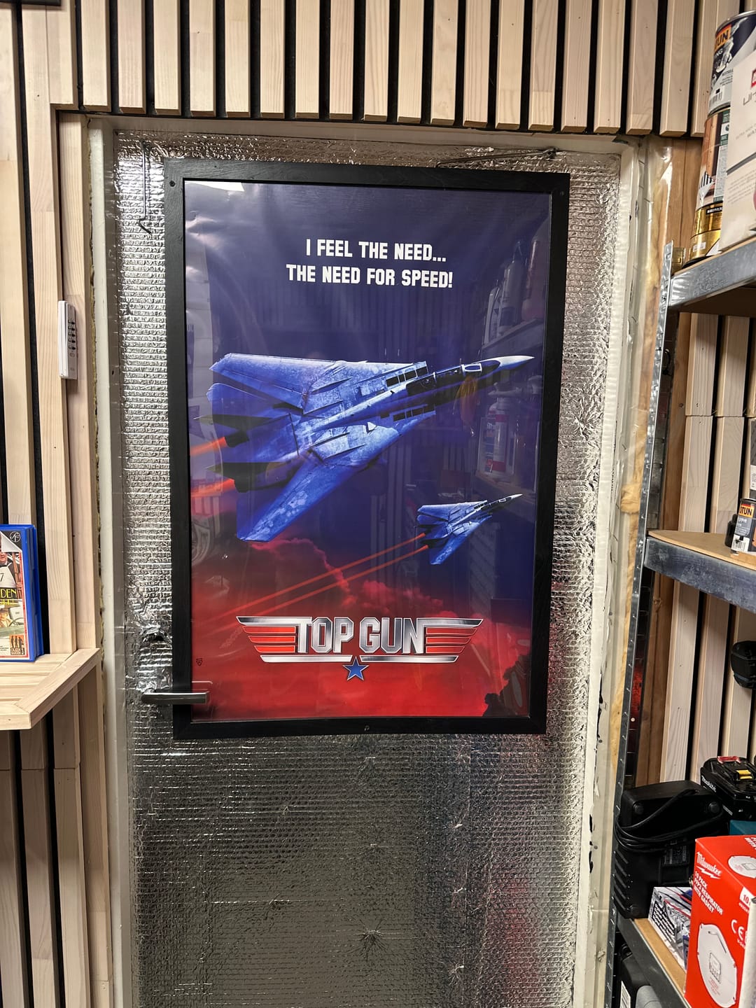 Customer photo review of Top Gun Plakat The Need For Speed