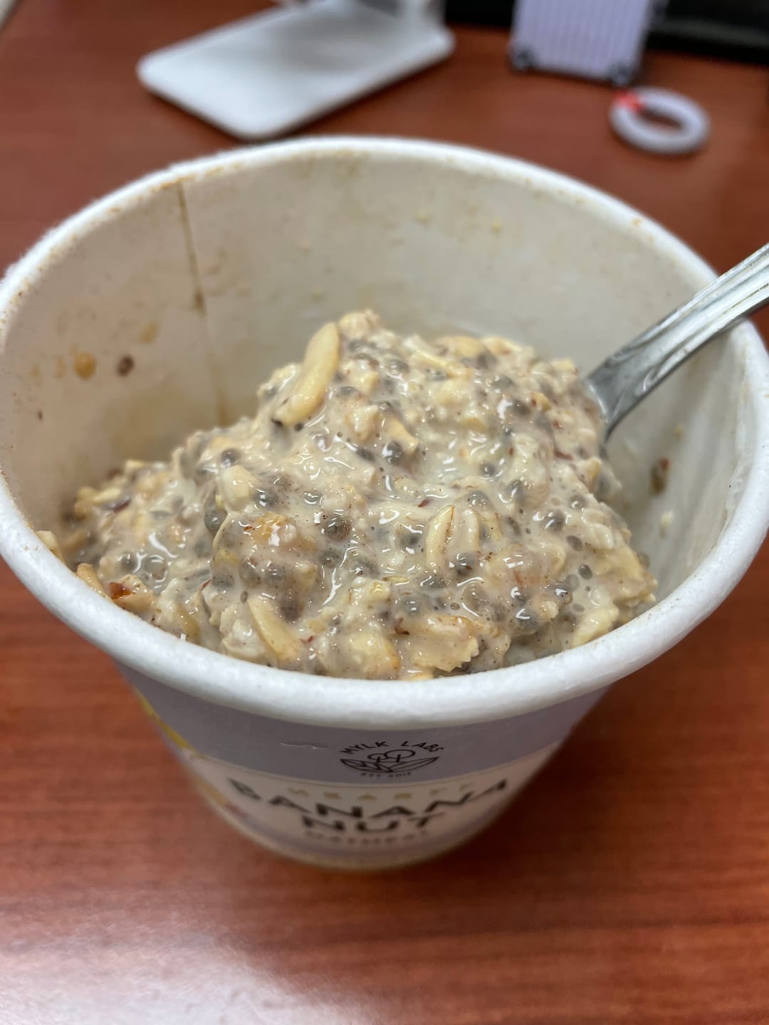 Customer photo review of Banana Nut Oatmeal