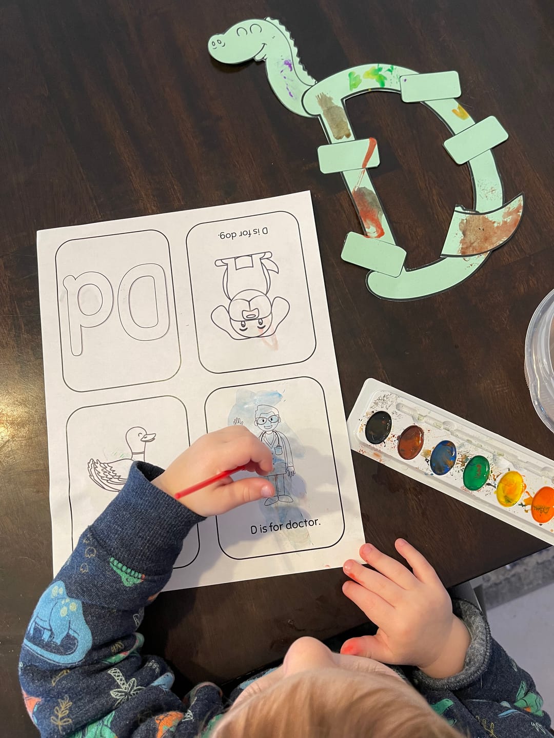 Customer photo review of The Preschool Box - Box 2