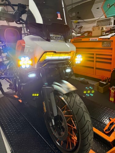 Customer photo review of D7 PRO Multi-Beam Driving Lights with Modular X-Lens System