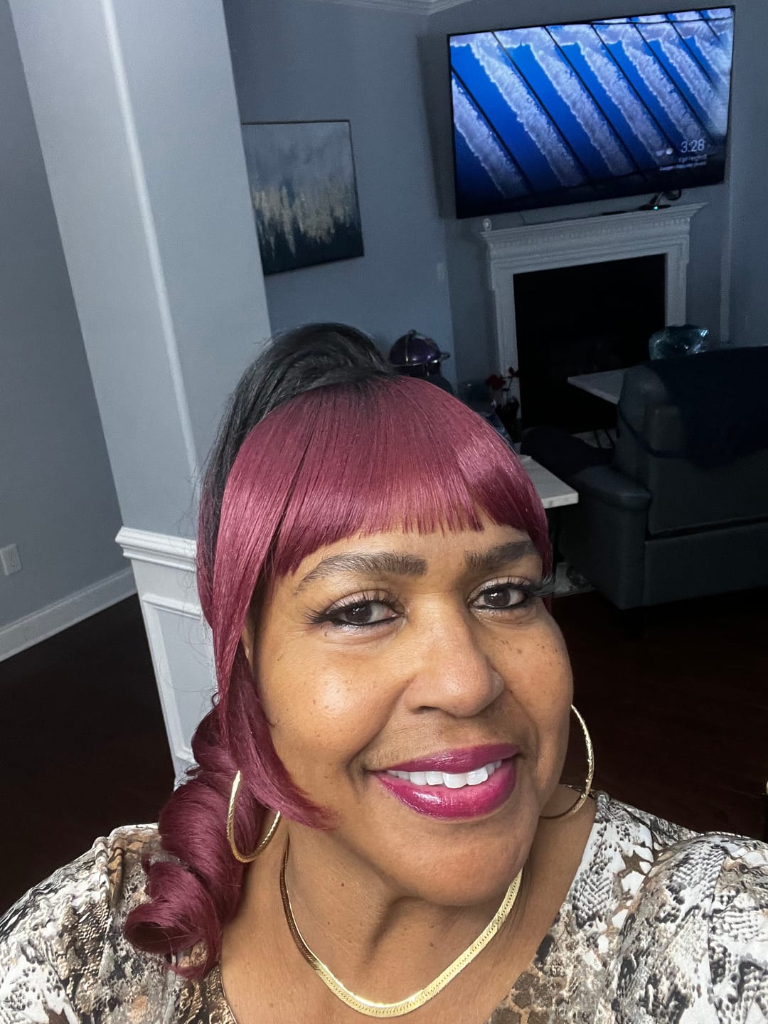 Customer photo review of Bobbi Boss Premium Synthetic Wig - M592 EMILY