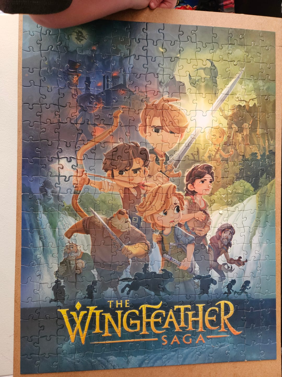 Customer photo review of Wingfeather Season 2 Poster Puzzle