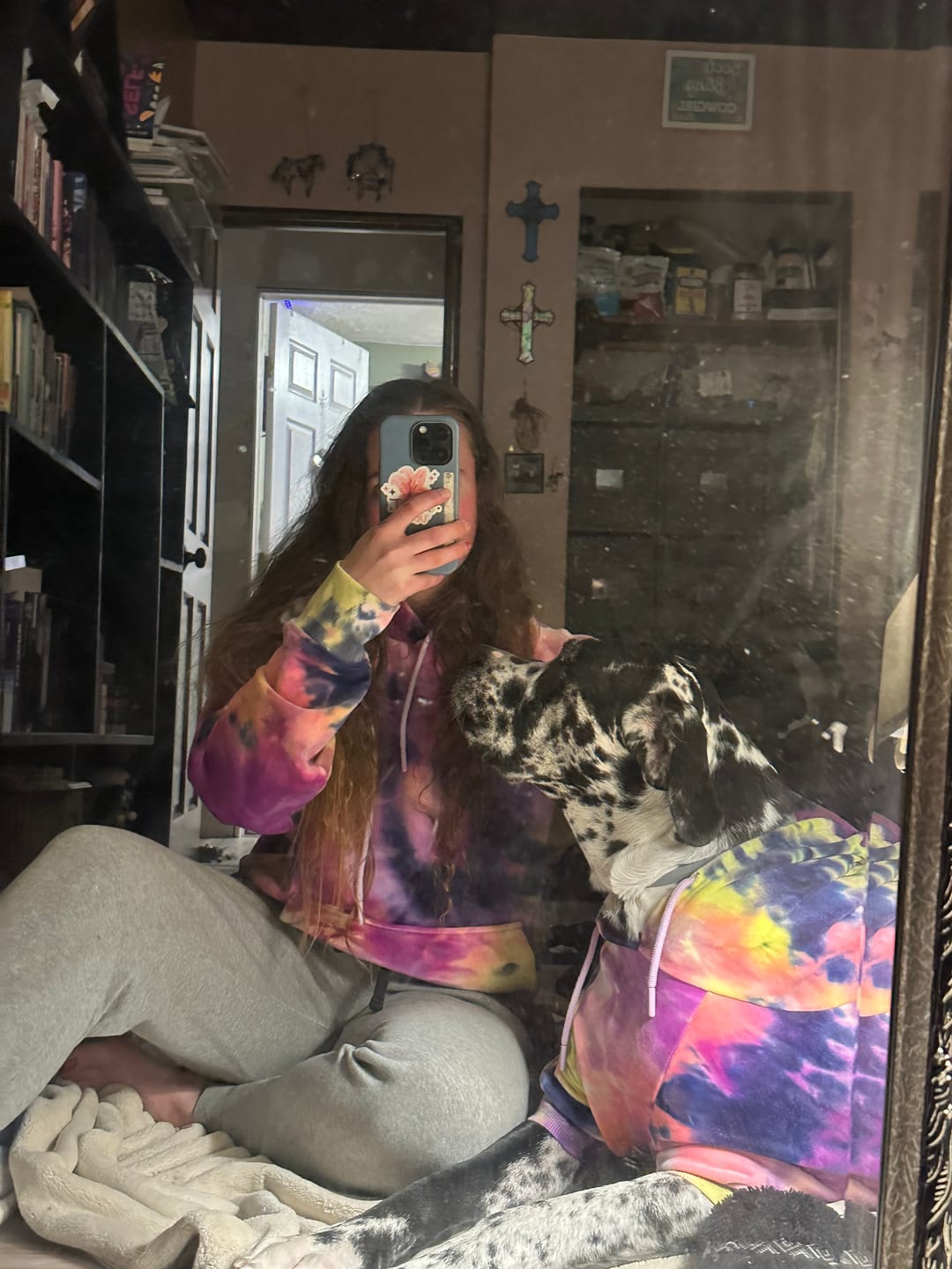 Customer photo review of Velvet Human Hoodie - Berry Lemonade