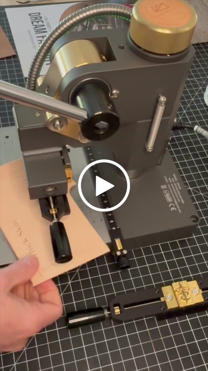 Customer video review of Stamping Machine