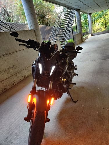 Customer photo review of DRL Visibility Lighting Kit with Fender Mount - White or Amber
