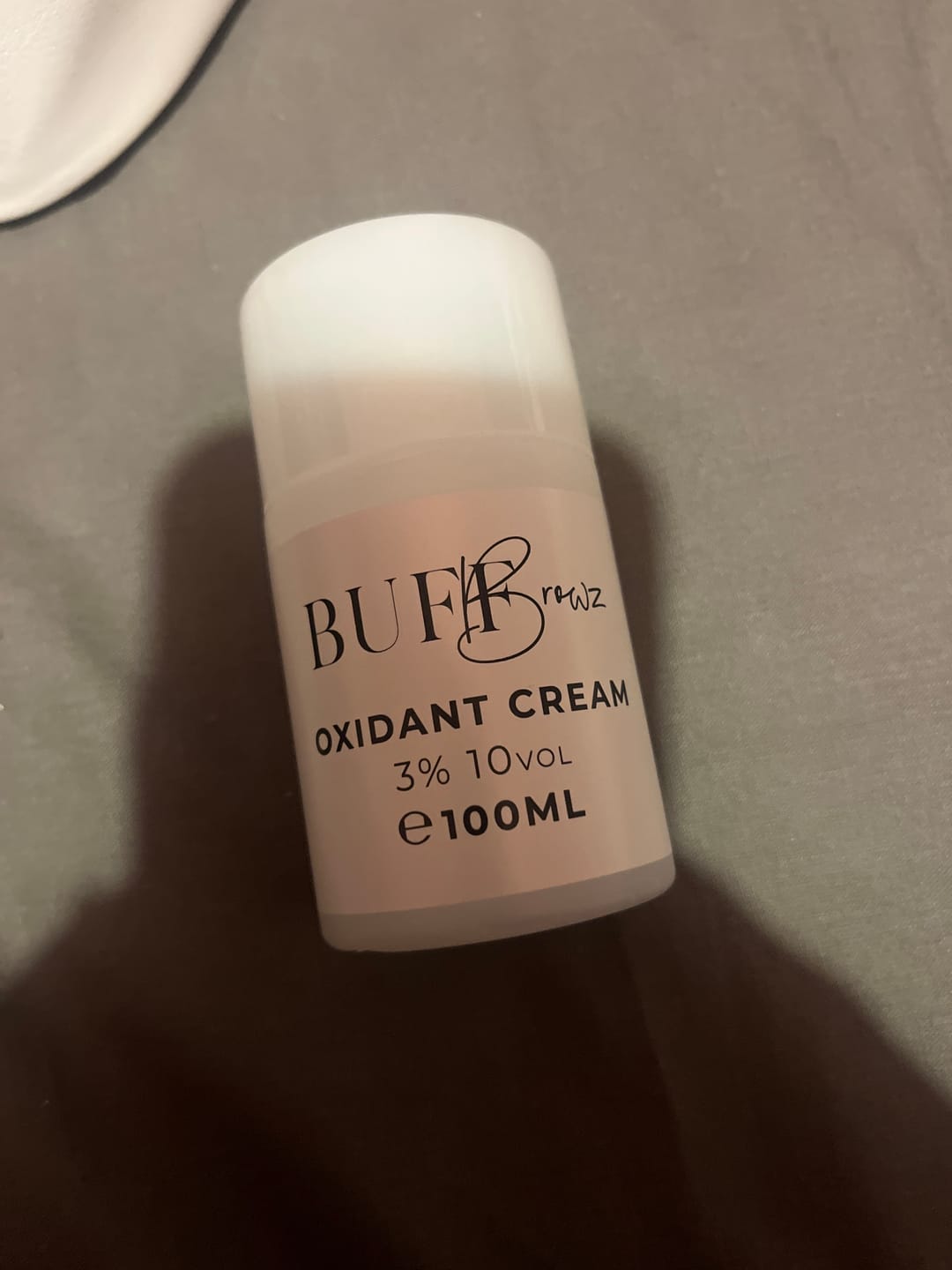Customer photo review of Tint Cream Oxidant - 100ml