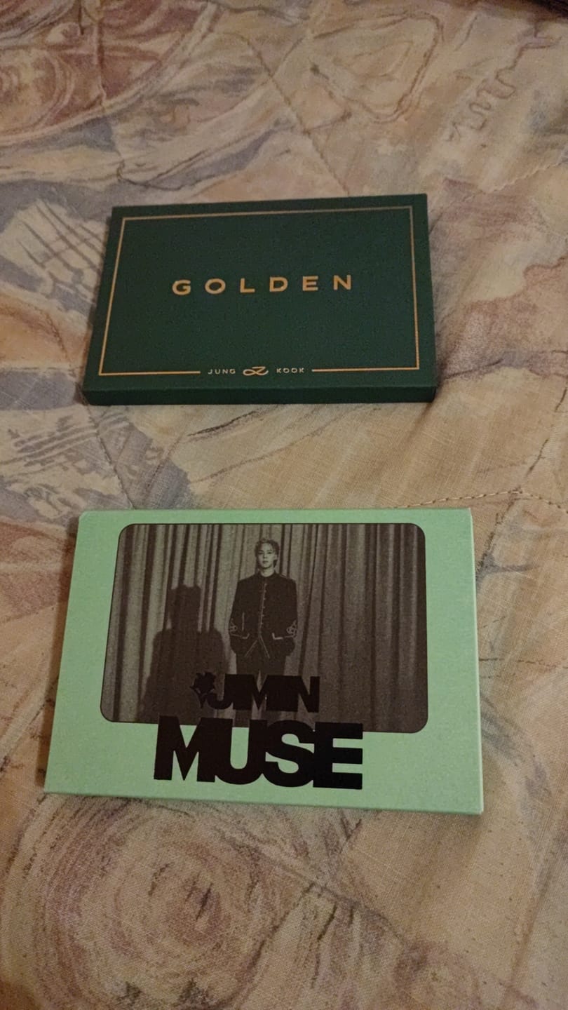 Customer photo review of BTS JUNGKOOK - GOLDEN 1ST SOLO ALBUM WEVERSE ALBUMS VER.