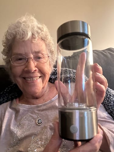 Customer photo review of Supori Hydrix® - Hydrogen Water Bottle