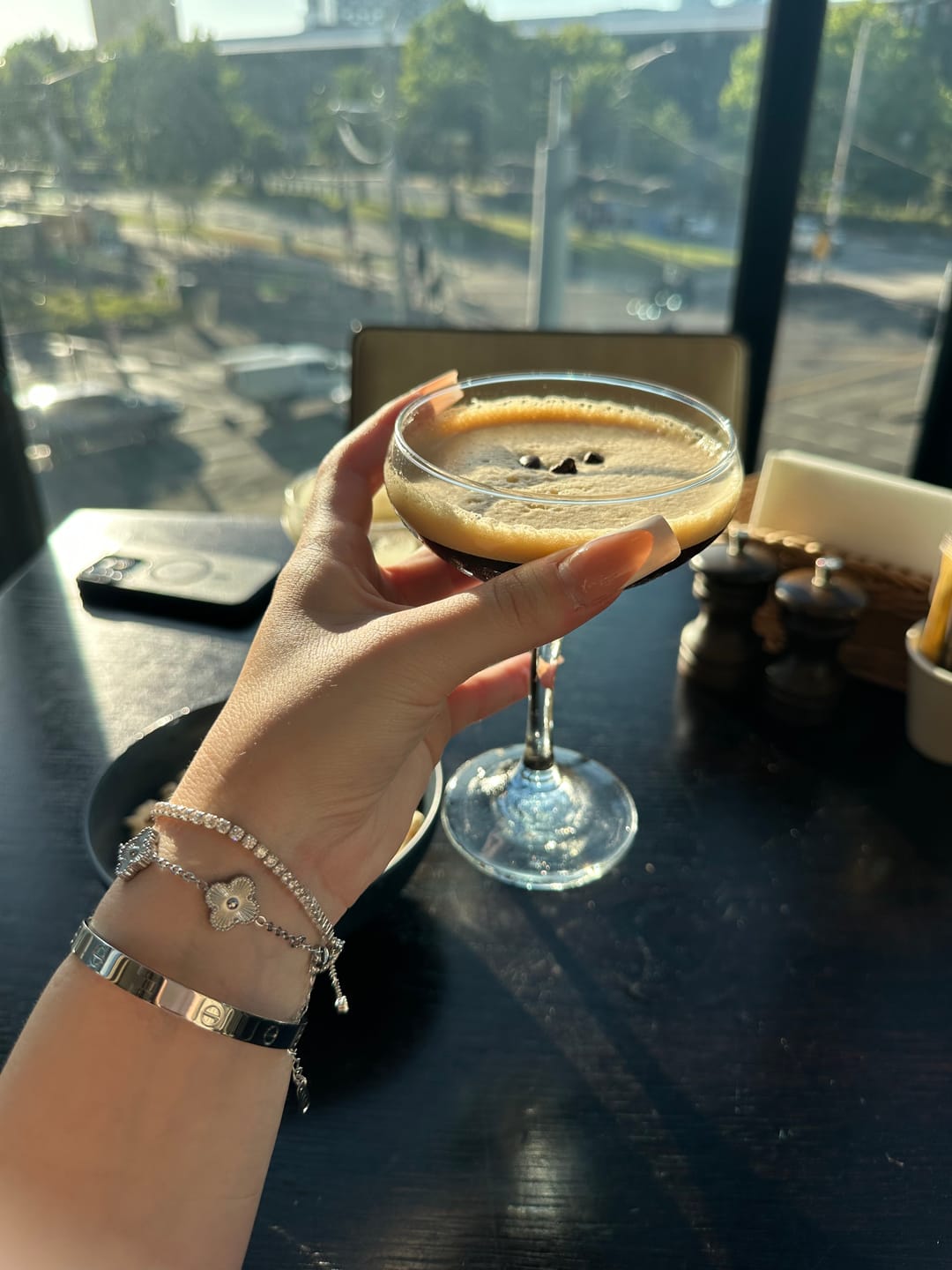 Customer photo review of Carmello Stainless Steel Bangle in White Gold - 64mm