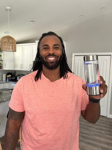 Customer photo review of Supori Hydrix® - Hydrogen Water Bottle