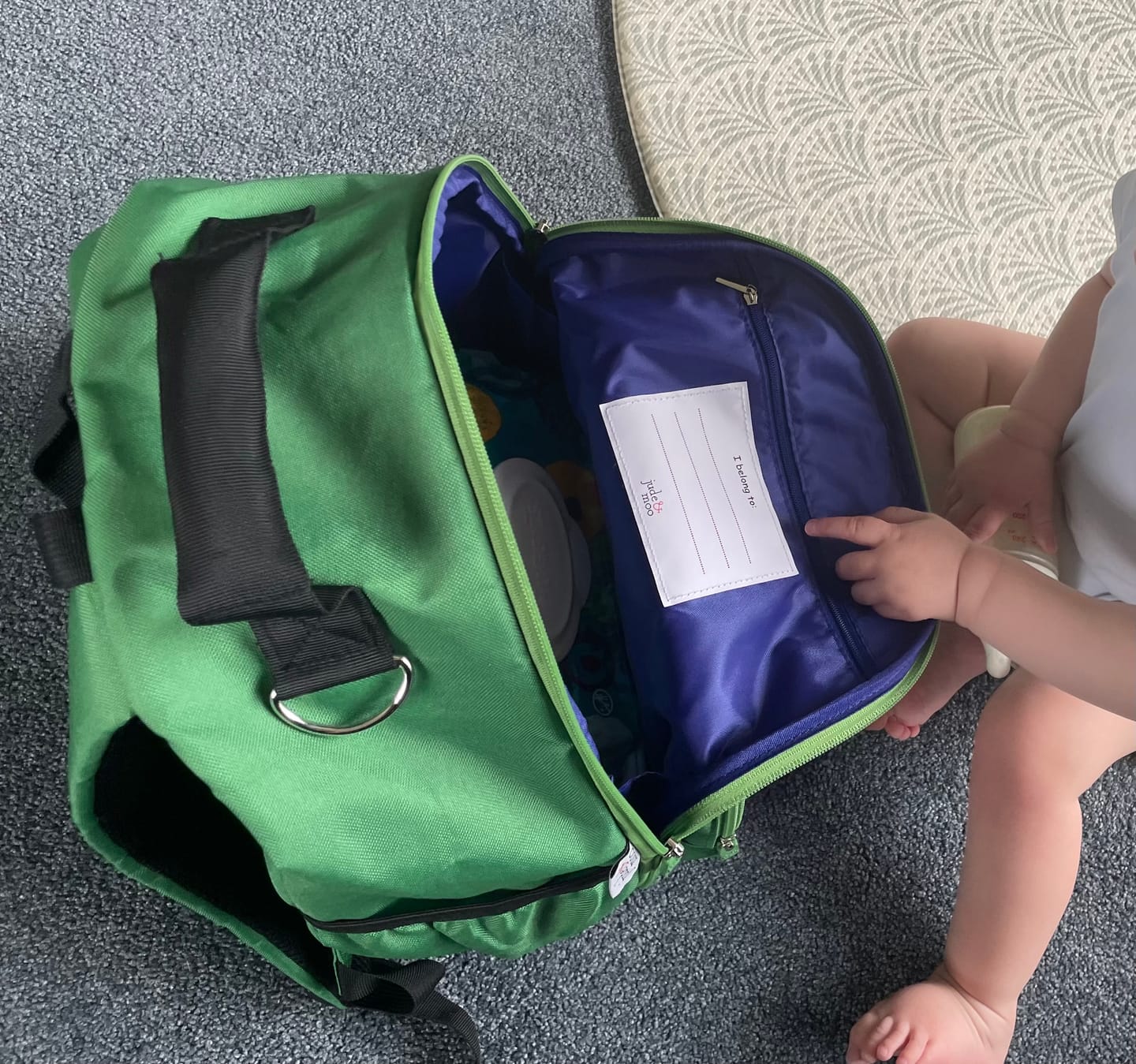 Customer photo review of Tractor Backpack